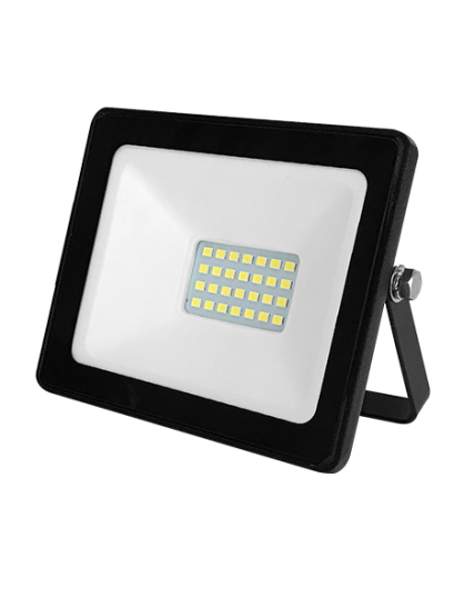 Προβολέας IP66 Ισχύος 30W με Λευκό Φως σε Μαύρο χρώμα